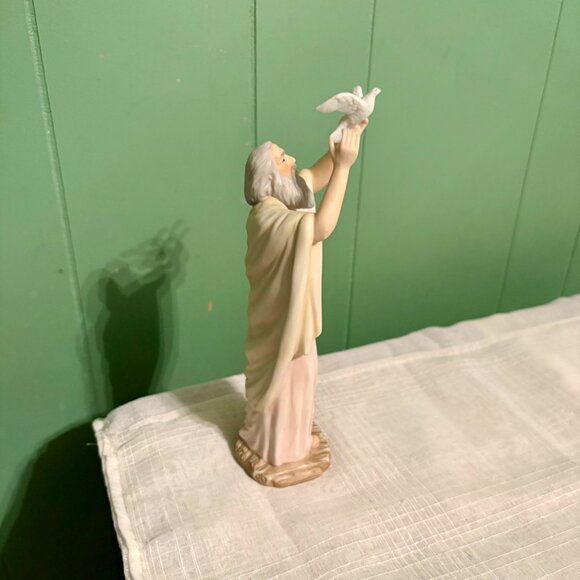 Vintage 1996 HOMCO Home Interiors Masterpiece Porcelain NOAH Religious Figurine - Picture 5 of 6